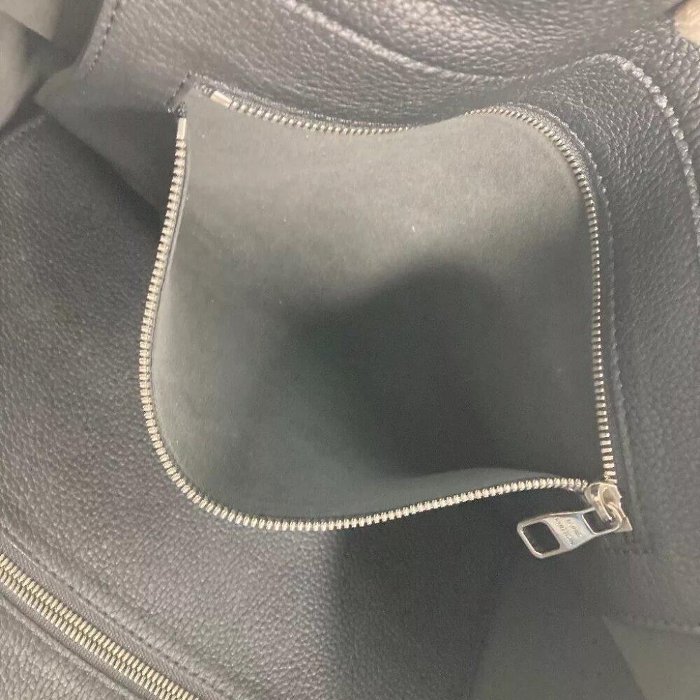 LOUIS VUITTON M50086 Cabas Voyage Tote Bag Shoulder Bag Taurillon Clemence Black - Picture 6 of 16